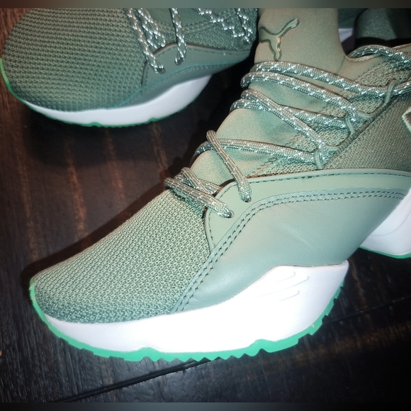 PUMA Womens Muse Maia Street 2 Athletic Shoes Laurel Wreath Women Size 7.5 - Picture 10 of 16